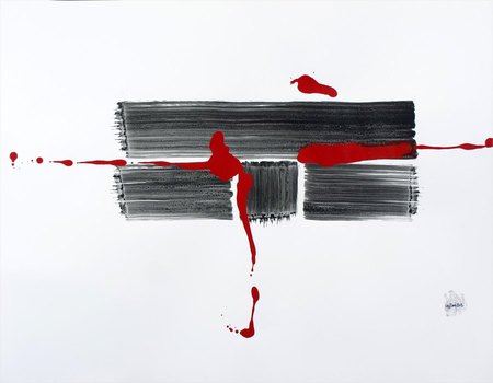 "Emotion 3" Lavis sur papier 65x50